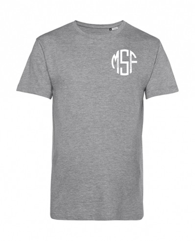 T-Shirt - Organic Inspire - heather grey - Nr.001.42