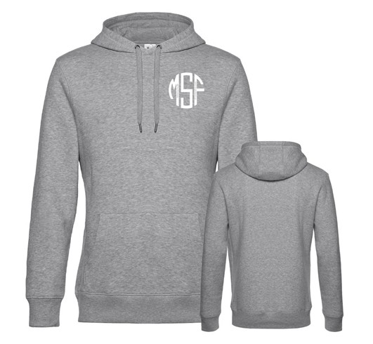 Hoodie - KING Hooded - heather grey - Nr.244.42
