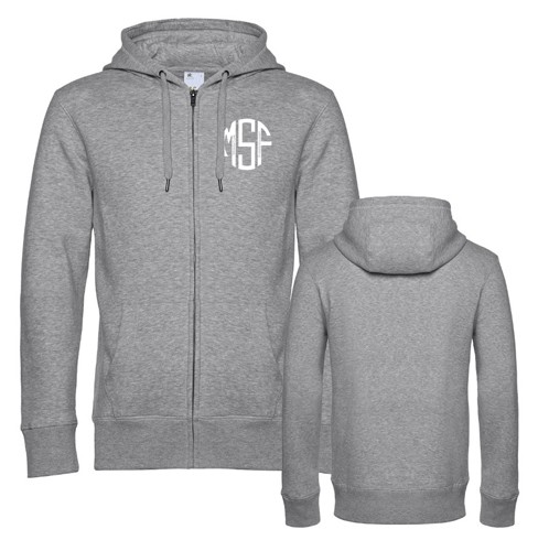Hoodiejacke - KING Zipped Hood - heather grey - Nr.246.42