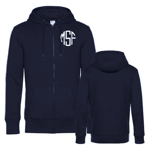 Hoodiejacke - KING Zipped Hood - navy - Nr.246.42