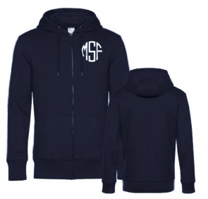 Hoodiejacke - KING Zipped Hood - navy - Nr.246.42